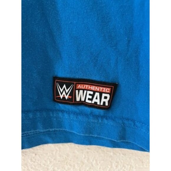 WWE Wrestling The New Day T-Shirt XL Adult T-Shirt Blue Authentic Wear - Picture 2 of 5